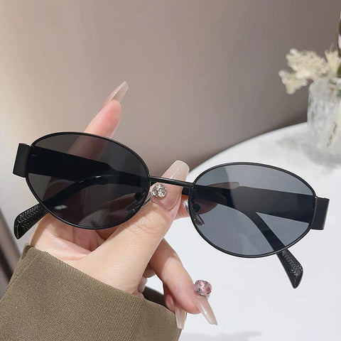 Women 2024 Luxury Frame Sun Glasses Ladies Classic Vintage Unisex