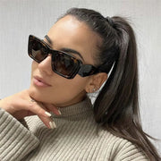 Fashion Square Sunglasses Woman Vintage Cat Eye Design SunGlasses