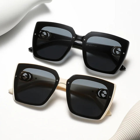 Women Classic Large Frame Trendy Sun Glasses