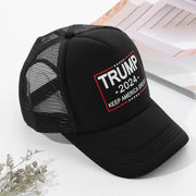 Flag Baseball Cap Trump Cotton Sunscreen Hats Adjustable Camo Trump