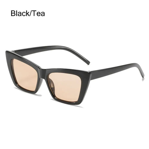 Fashion Square Sunglasses Woman Vintage Cat Eye Design SunGlasses