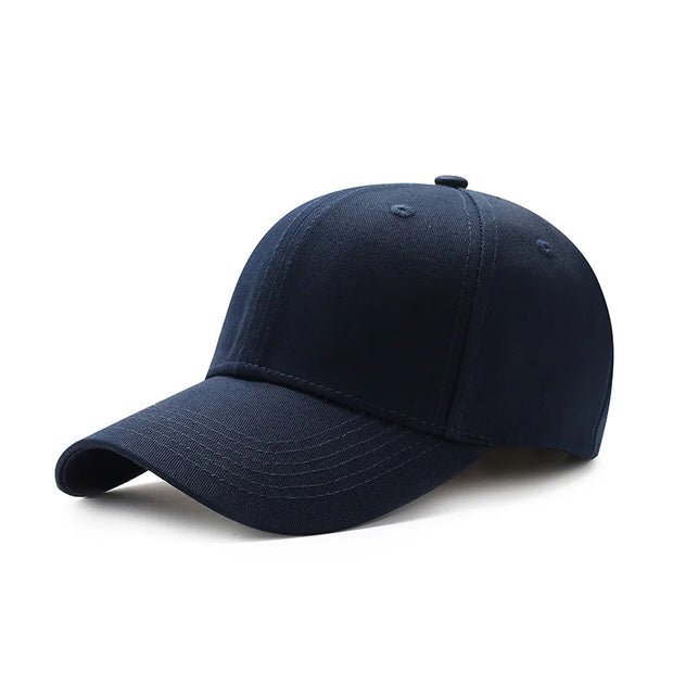 Solid Color Fashion Men Women Adjustable Leisure Caps Unisex Plain