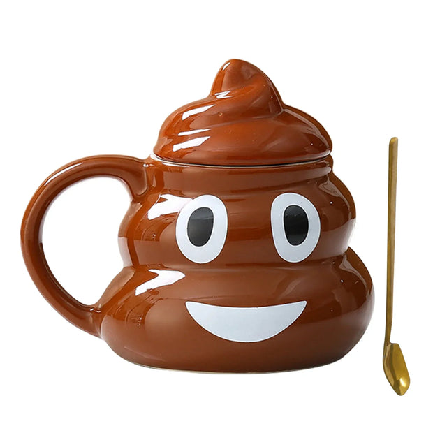 Poop Ceramic Cup 480ml Creative Coffee Cups