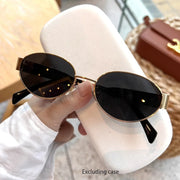 Women Men Trendy Metal Frame Sun Glasses Classic Shades UV400