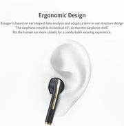 microphone bluetooth touch waterproof headphones sports headset