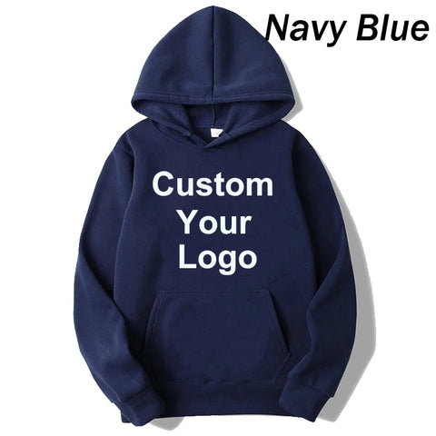 logo hoodies men women customize