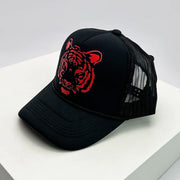 Fashion Men Women Printed Letter Tiger Baseball Caps Breathable