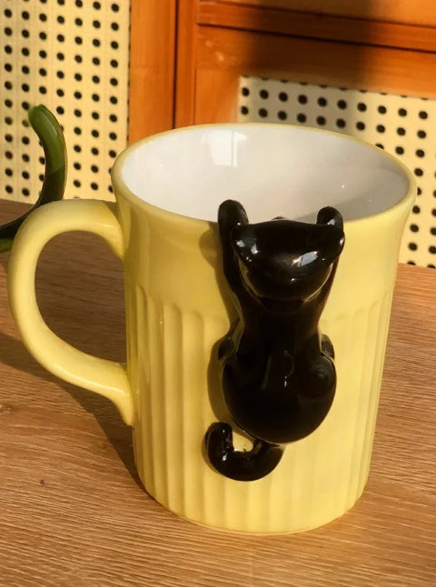 Lovely Cat Mug Cute Ceramic Coffee Cup