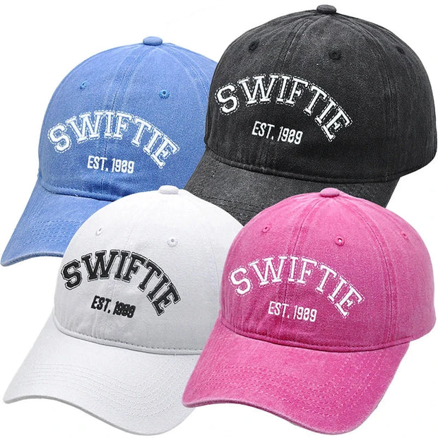 Swifts Baseball Caps Embroidery Hats Retro Cotton Duck Tongue Hat