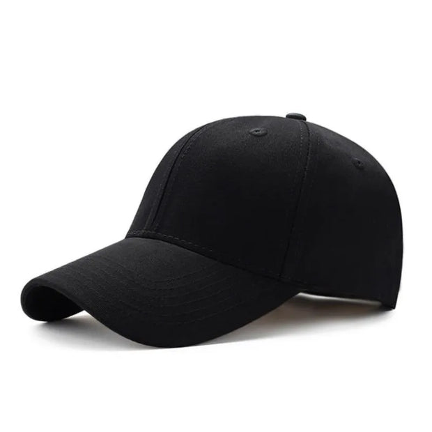 Solid Color Fashion Men Women Adjustable Leisure Caps Unisex Plain