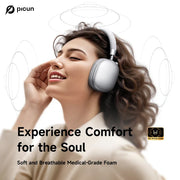 Picun F5 Active Noise Cancelling Wireless Headphones Head Tracking 