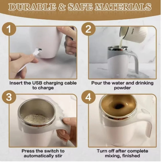 1pcs Energy Conservation Automatic Stirring Magnetic Mug