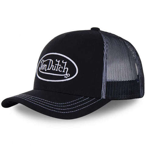 Fashion Outdoor Sunblock Baseball Caps Alphabet Mesh Embroidered