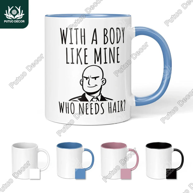 Putuo Decor 1pc Funny Sarcastic Quote Coffee Mug Cup