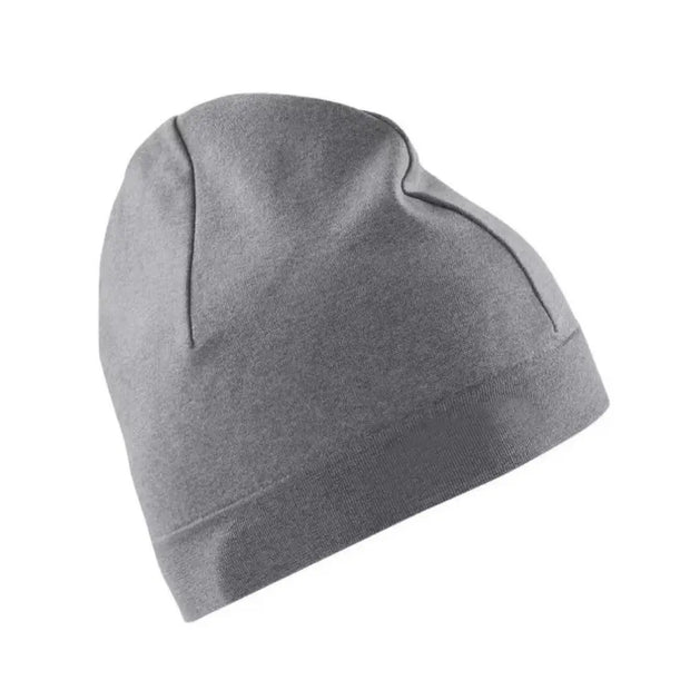 Skullcaps Winter Running Hats Classic Windproof Solid Color Sport Cap