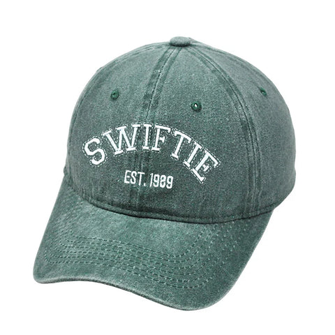 Swifts Baseball Caps Embroidery Hats Retro Cotton Duck Tongue Hat