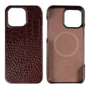 iPhone 15 16 Pro Max Promax 16Pro 15Pro Natural Cowhide Leather