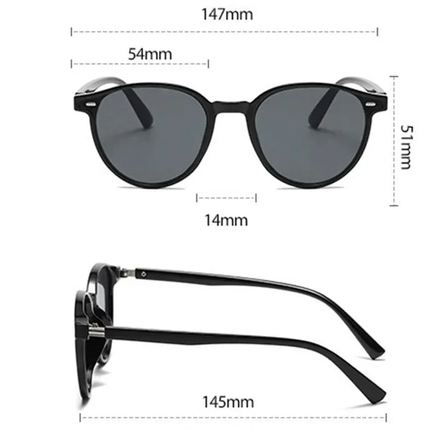 Sunglasses Fashion Brand Women Casual Vintage Men Outdoor Sunshade