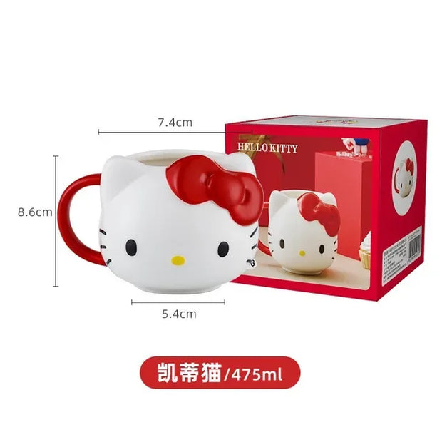 Melody Coffee Cup Kawaii Ceramic Water Mug Valentine