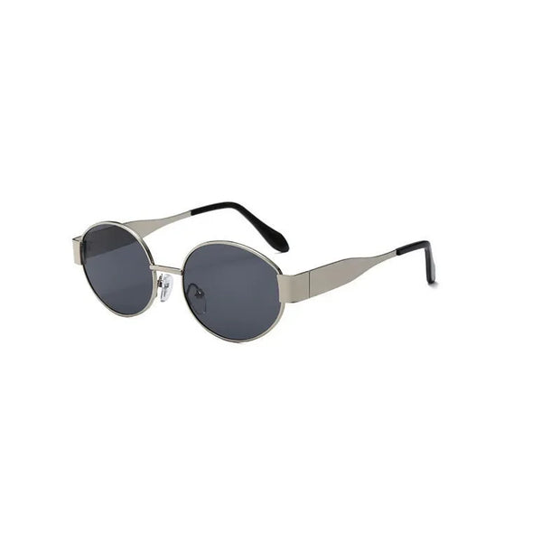 Women Men Trendy Metal Frame Sun Glasses Classic Shades UV400