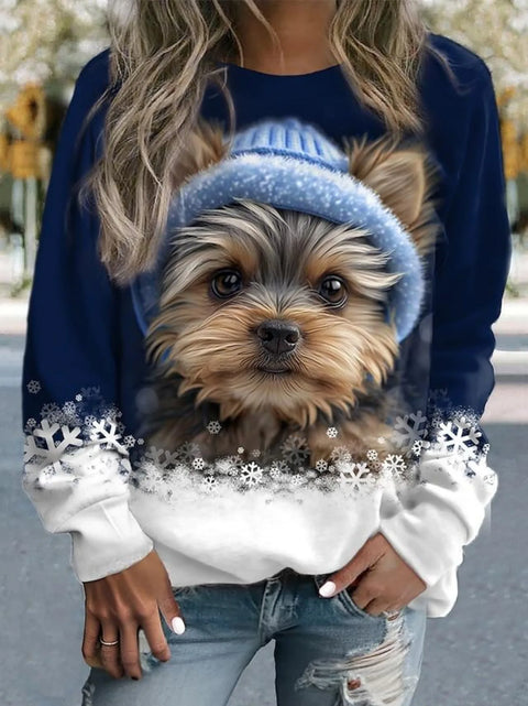 Sweatshirt Animal Dog Graphics 3D Print Sweatshirt