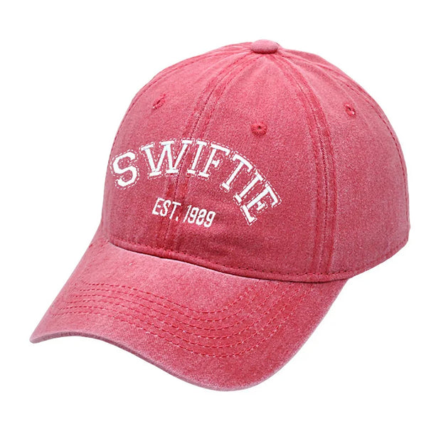 Swifts Baseball Caps Embroidery Hats Retro Cotton Duck Tongue Hat