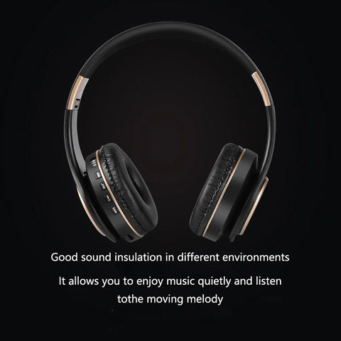 Game Earphone Bluetooth Foldable Gaming Headset Girl Wireles Headphone