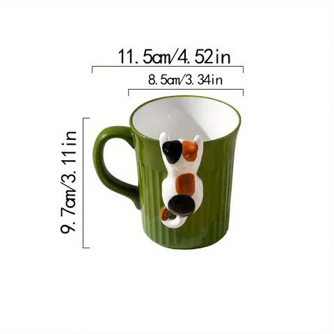 Lovely Cat Mug Cute Ceramic Coffee Cup