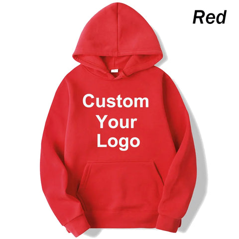 logo hoodies men women customize