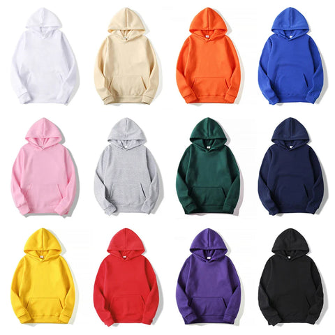 Plain Sublimation Fleece Hoodies Bulk Wholesale Pullover Men Hoodie