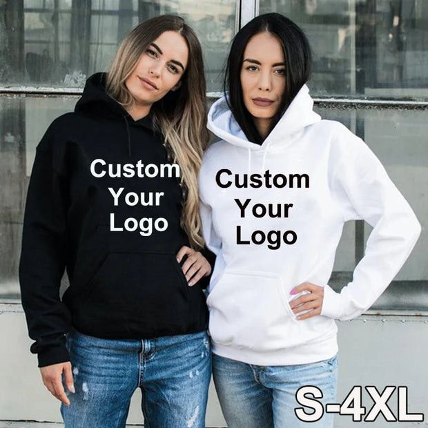 logo hoodies men women customize