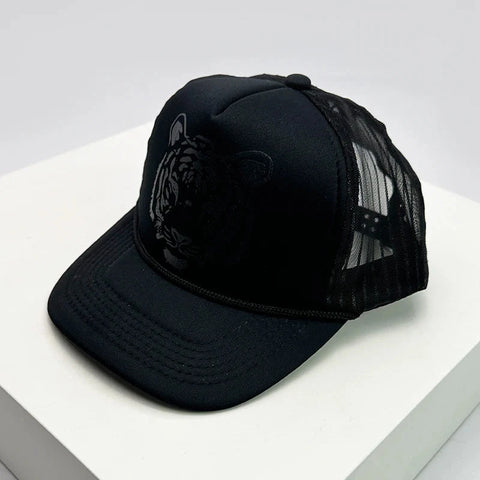 Fashion Men Women Printed Letter Tiger Baseball Caps Breathable