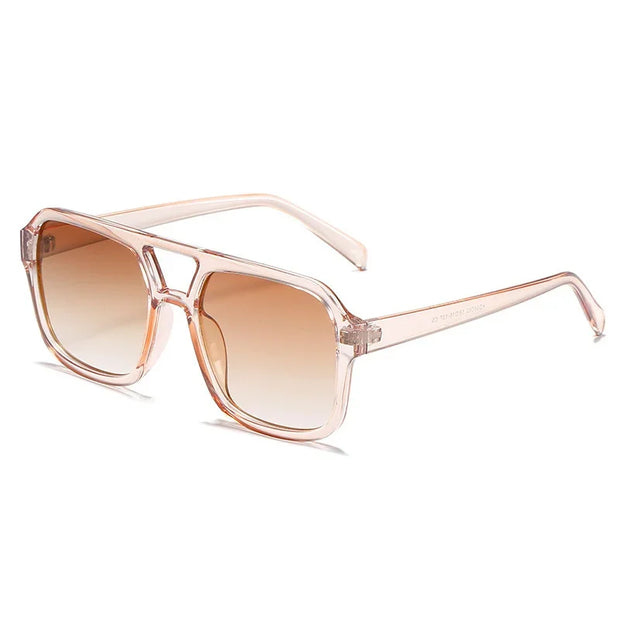 Vintage Square Sunglasses Woman Fashion Candy Colors Mirror Eyewear