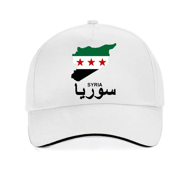 Funny Syrian Arab Republic Syria Arabic Baseball Cap Summer Style