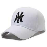 Letter Embroidery Couple Baseball Cap Anti-Sun Sunscreen