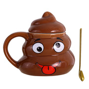 Poop Ceramic Cup 480ml Creative Coffee Cups