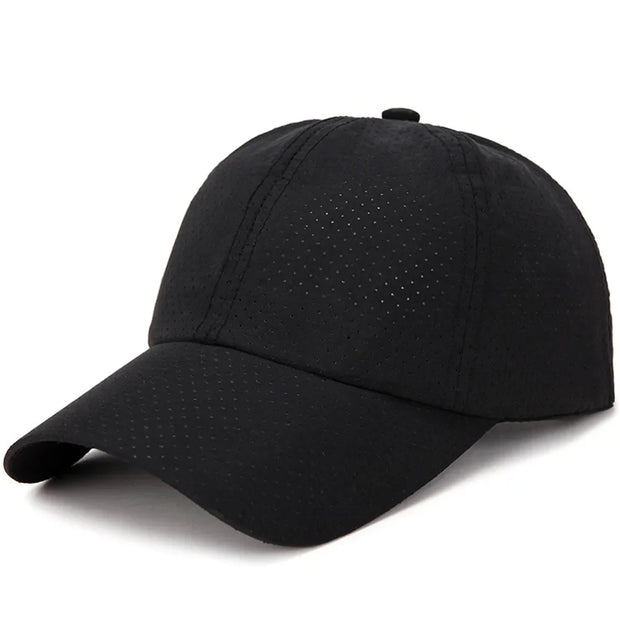 Men Breathable Mesh Snapback Hats Casquette Bone Fashion Casual Hat