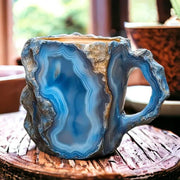 1PC Multi Colored Mineral Crystal Coffee Natural Mineral Crystal Mug