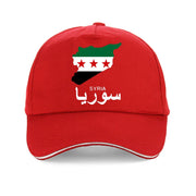 Funny Syrian Arab Republic Syria Arabic Baseball Cap Summer Style