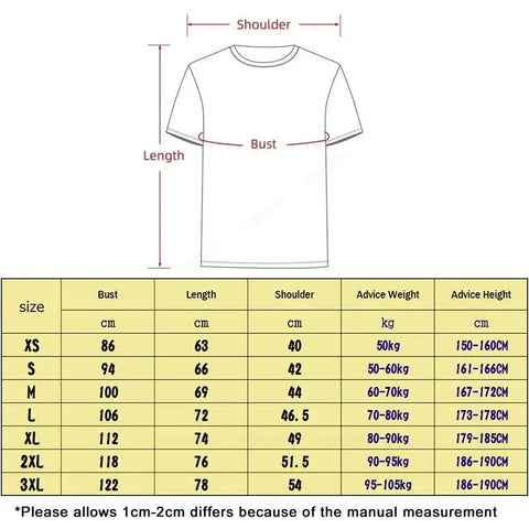 Shirt Branded Mens Clothes 100% Cotton Streetwear Large Tops