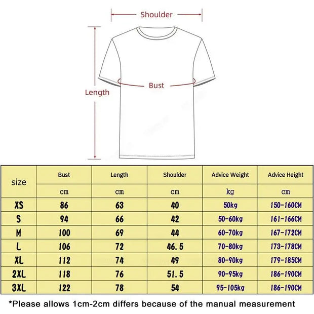 Shirt Branded Mens Clothes 100% Cotton Streetwear Large Tops