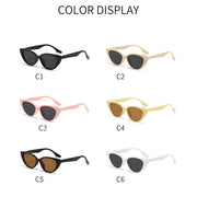 2024 Vintage Cat Eye Women Sunglasses Vintage Small Frame Sun Glasses