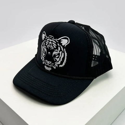 Fashion Men Women Printed Letter Tiger Baseball Caps Breathable