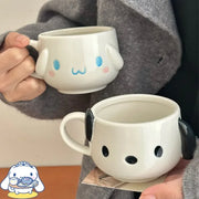 Sanrio Cinnamoroll Coffee Cup Kawaii Home Cute Cartoon Anime