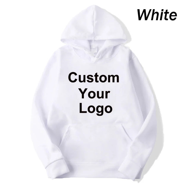 logo hoodies men women customize