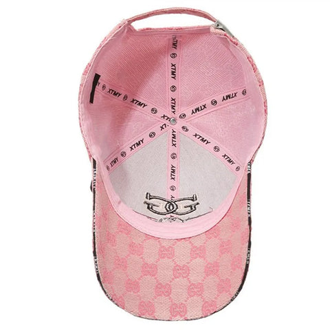 Women Men Letter Embroidery Baseball Hat Outdoor Sunscreen