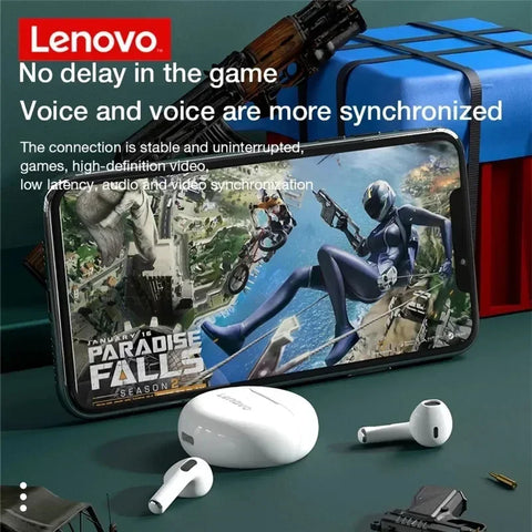 Original Lenovo HT38 TWS Bluetooth Earphone Mini Wireless Earbuds