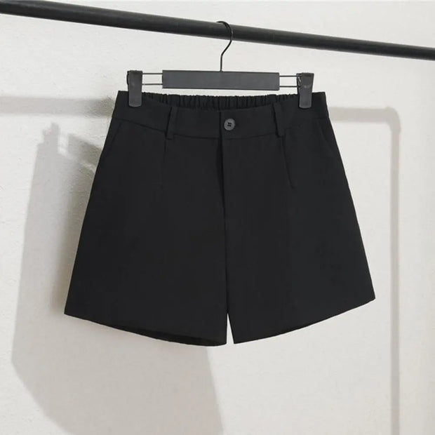 Line Wide Leg Suit Short Commute Summer Suit Shorts Pants