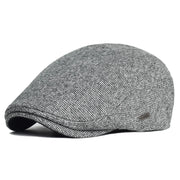 Autumn Winter Thick Warm Newsboy Caps Men Women Soft Beret Hat