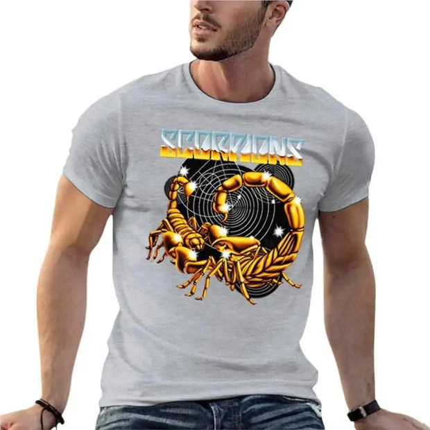 Shirt Branded Mens Clothes 100% Cotton Streetwear Large Tops